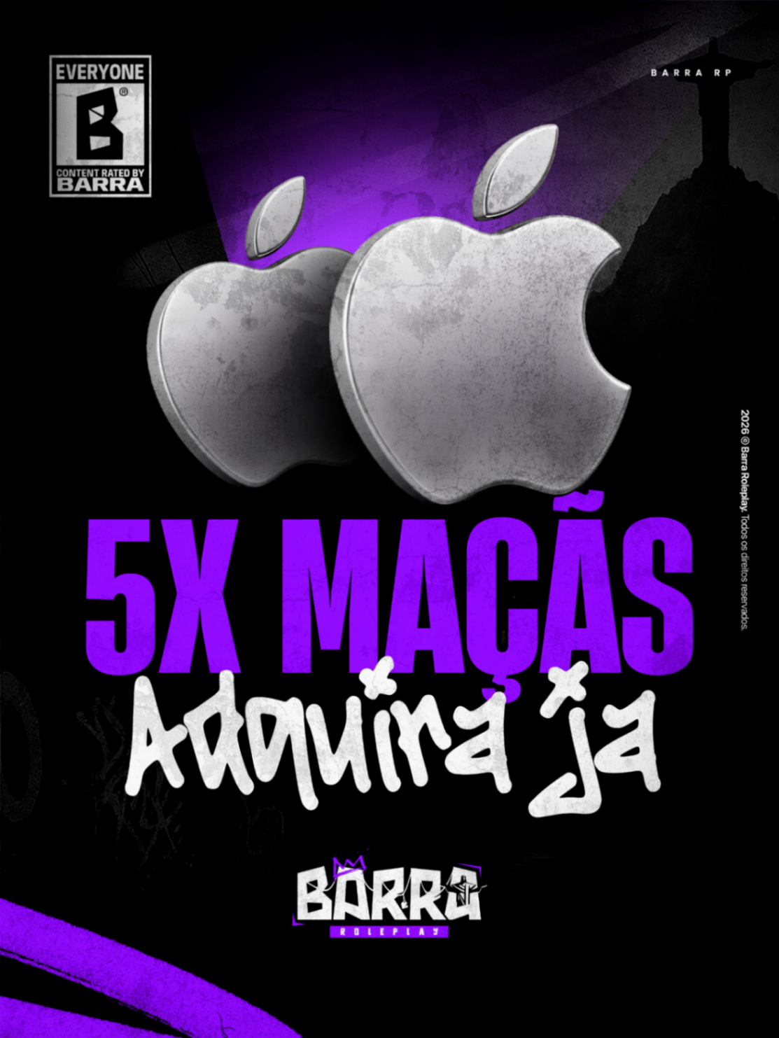 5 Maçãs