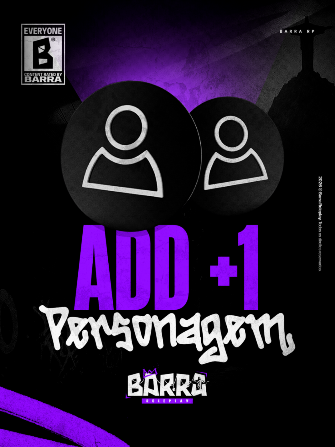 Adicionar 1+ Personagem